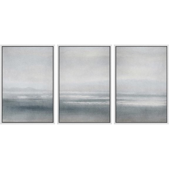 FCCUYE d Wall Art Print Set Desert Rose Echeveria Succulent Set Nature Plants Photography Modern Art Closeup Relax/Calm Dark Black and White for Living Room, Bedroom, Office - 16"x24"x3 Natural