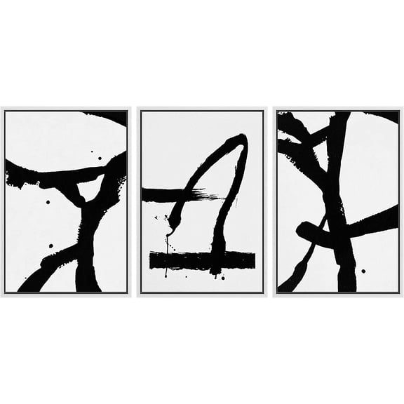 FCCUYE d Wall Art Print Set Desert Rose Echeveria Succulent Set Nature Plants Photography Modern Art Closeup Relax/Calm Dark Black and White for Living Room, Bedroom, Office - 16"x24"x3 Natural