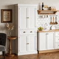 thumbnail image 1 of FCH Unisex Armoire, Wood, White, 72, 94 36 lbs, 1 of 6