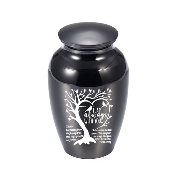 FCHEN small urn, pet ashes box, Life tree ashes jar