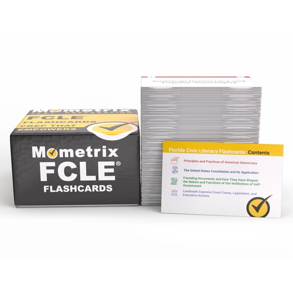 FCLE Study Cards 2026-2027: FCLE Exam Prep and Practice Test Questions [Full Color Cards]