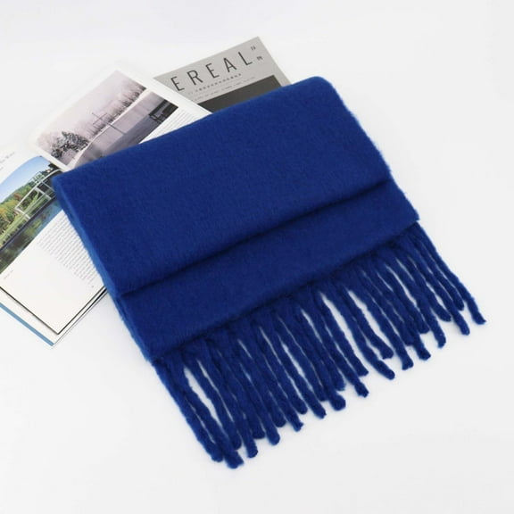 FCLoft Unisex Classic Scarf - Soft Solid Color Warm Winter Scarf, 90cm Length