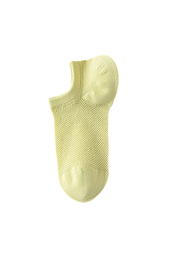 Women Pure Cotton No Show Ankle Socks Candy Colored Boneless Soft Low Cut Spring Summer Socks