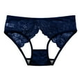 thumbnail image 1 of FCLoft Women's Breathable Lace Seamless Bikini Panties Hollow Out Butt Lift Underwear, 1 of 5