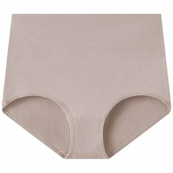 FCLoft Women's Cotton High Waist Briefs, Soft Regular & Plus Size Panties