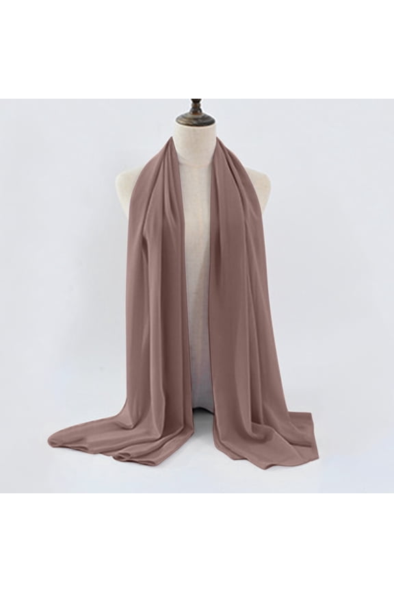 Women's Formal Wrap Scarf - Silky Chiffon Silk Pashmina Shawl for Wedding Bridal & Evening Dresses