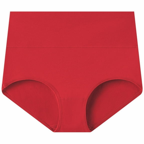 FCLoft Women's High Waist Cotton Briefs, Soft Regular & Plus Size