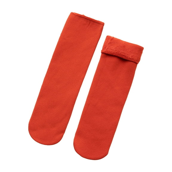FCLoft Women's & Seniors' 2-Pack Fleece Thermal Socks - 2025 New Ultra Soft Velvet Socks, Slim Cozy Warm Socks