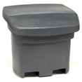 thumbnail image 1 of FCMP Outdoor 37 Gallon Outdoor Salt and Sand Storage Bin, Multipurpose Deck Box, Grey, 1 of 10