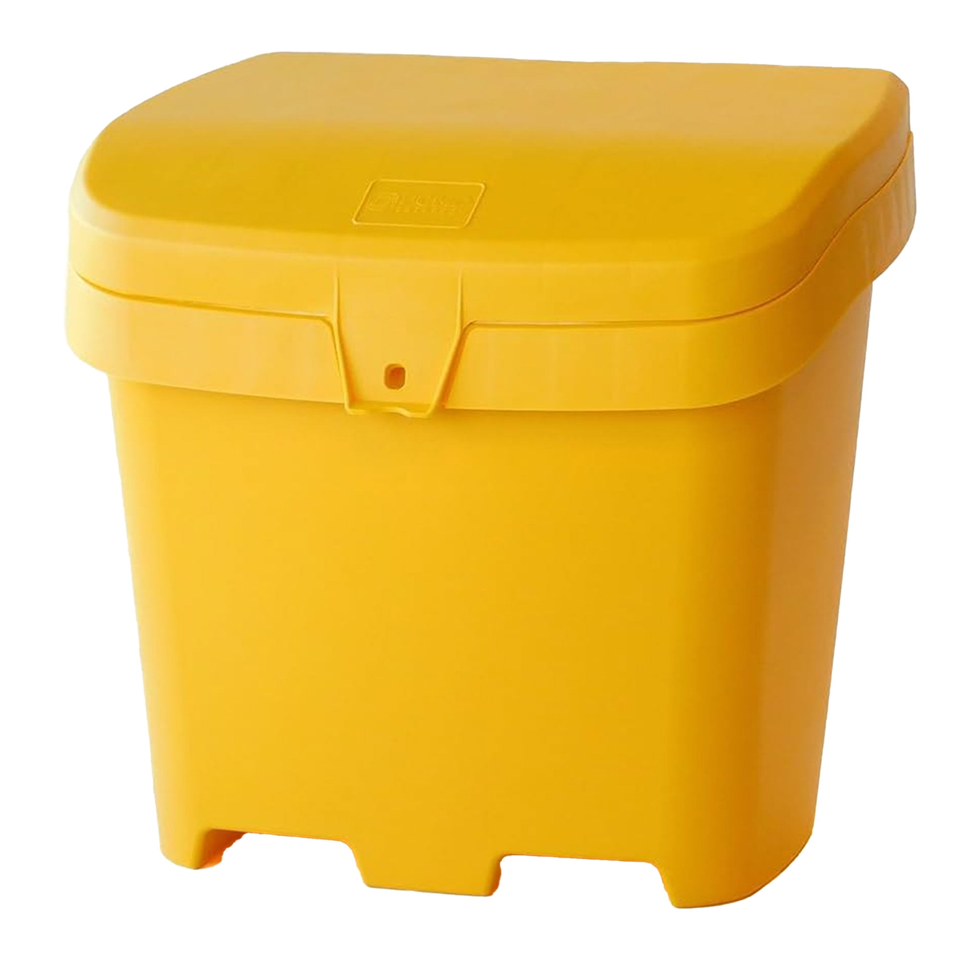 Yellow Lockable Plastic Outdoor Deck Storage Box