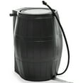 thumbnail image 1 of FCMP Outdoor RC4000 50 Gallon Outdoor Rain Water Catcher Barrel, Black, 1 of 11