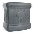thumbnail image 1 of FCMP Outdoor SB120-GRY-S 26 Gallon Outdoor Utility Storage Bin Container, Gray, 1 of 11
