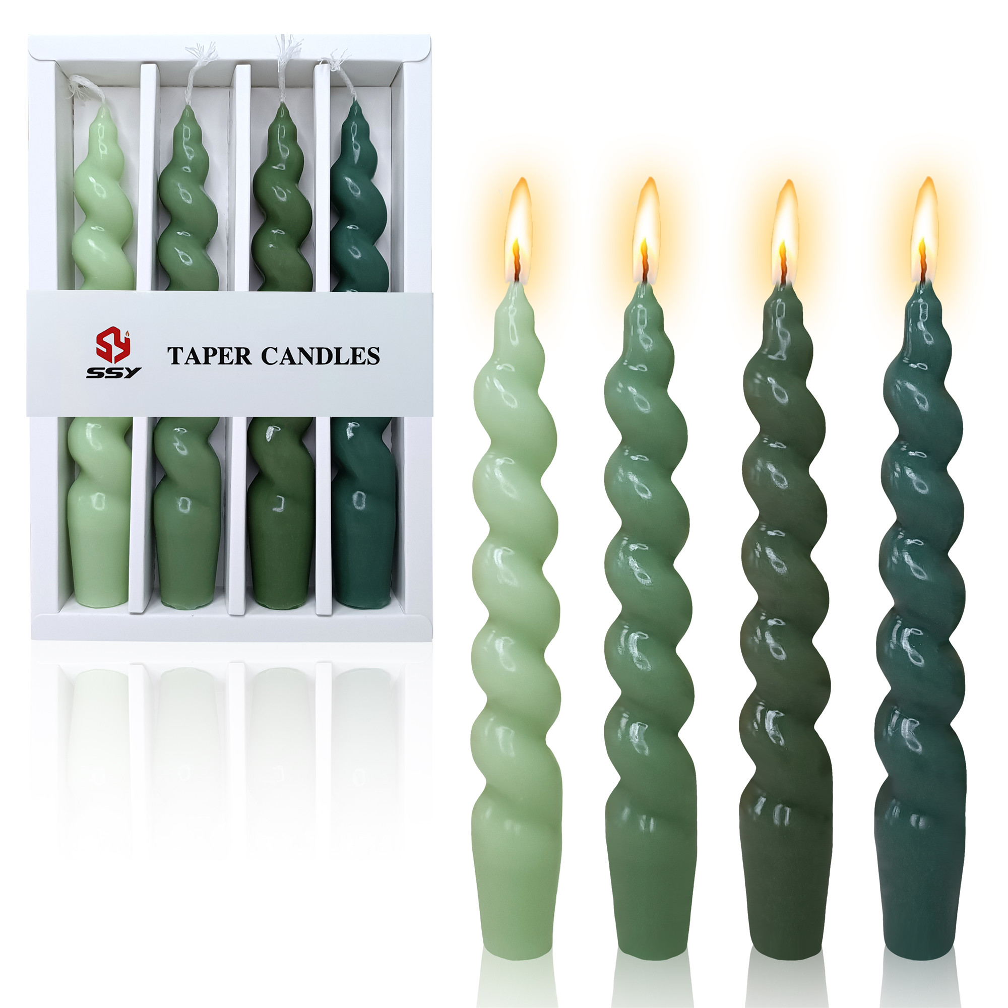 Mega Candles Unscented 4 Inch Mini Chime Ritual Spell Taper Candles