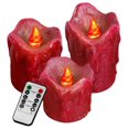 thumbnail image 2 of Gradient Teal Flameless Candles With Remote And Timer, Real Wax Made Led Pillar Candles Battery Operated 3d Flickering Flame 3 X 4 3 X 5 3 X 6 Set 3 Turquoise 2 of 10
