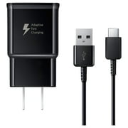 FCO Fast Charger for Samsung Galaxy S10 S9 S9+ Note 9 S8 S8+ Note 8 Tab S3 Wall + USB-C Cable