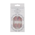 thumbnail image 1 of FCOGIN Medium Round, 24 Pieces, Shiny, Opal, Colorful, Acrylic False Nail, Press on Nail, 1 of 6