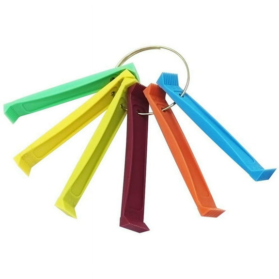 FCR6 Fin Comb Set - Multicolor Plastic for Radiator and Condenser Fins, 1 Pack
