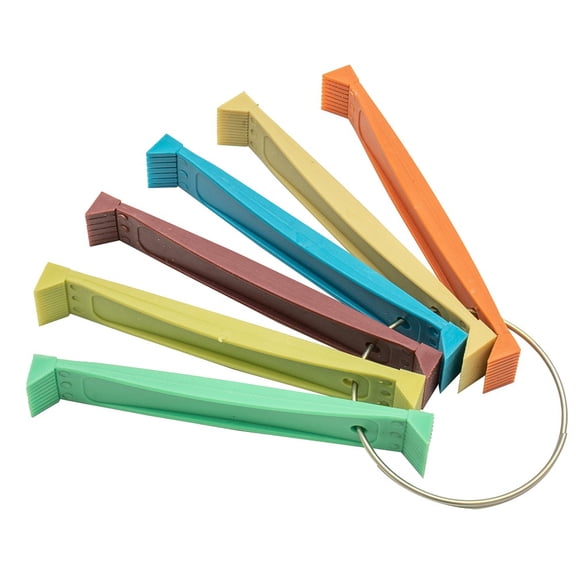 FCR6 Fin Comb Set for Air Conditioner Use, Includes Six Combs for Repairing Evaporator and Condenser Fins to Maintain Effective Cooling Performance