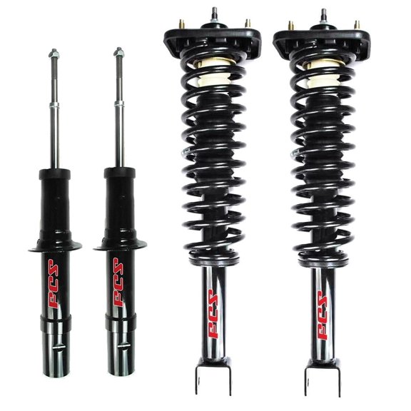FCS Front Rear Struts & Rear Coil Springs Kit For Chrysler Dodge Plymouth Sedan