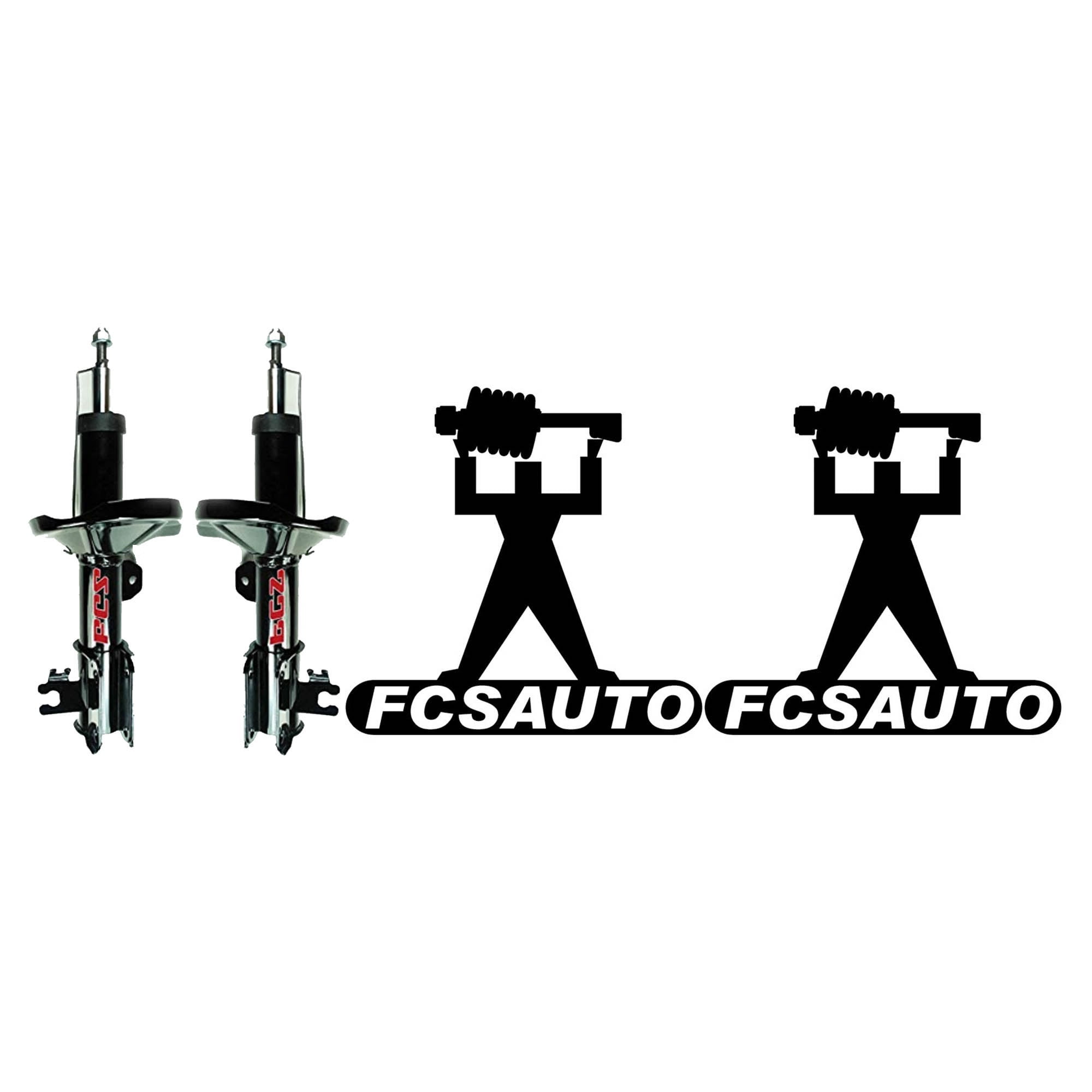 FCS Front Struts & Rear Strut and Coil Springs Kit For Suzuki Forenza