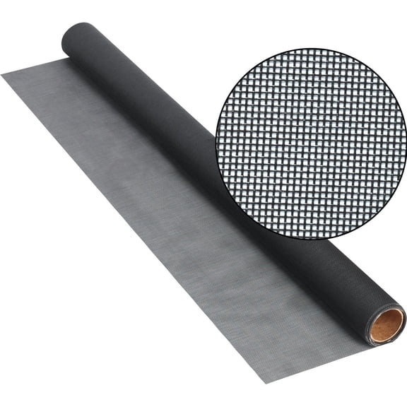 ADFORS FCS10149-M Insect Window Screen, Charcoal, 36 In. x 7 Ft. - Quantity 1 Residential Use, Standard Application