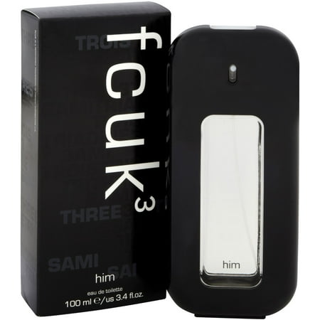 FCUK 3 by French Connection Eau De Toilette Spray for Men 3.4 oz
