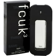 FCUK 3 by French Connection Eau De Toilette Spray for Men 3.4 oz