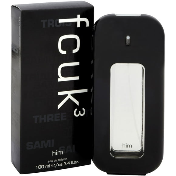 FCUK 3 by French Connection Eau De Toilette Spray for Men 3.4 oz