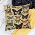 thumbnail image 1 of FCXZI Butterflies Indoor Decoration Pillow Cover for Home Sofa Couch 20x20in, 1 of 5