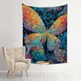 thumbnail image 1 of FCXZI Butterfly Colorful Magic Print Tapestry Wall Hanging 60x80 30*40in, 1 of 5