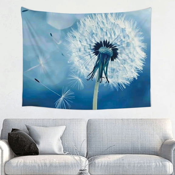 FCXZI Dandelion Wall Art Tapestry 100% Polyester Home Decoration 40*30in