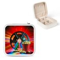 thumbnail image 1 of FCXZI David Budd Jewelry Storage Case Travel Essential for Necklaces Rings White, 1 of 5