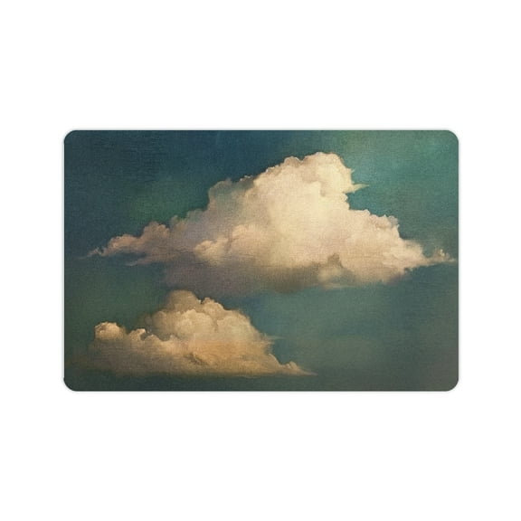 FCXZI Environmentally Friendly Clouds Sky Painting Home Decor 24x16in