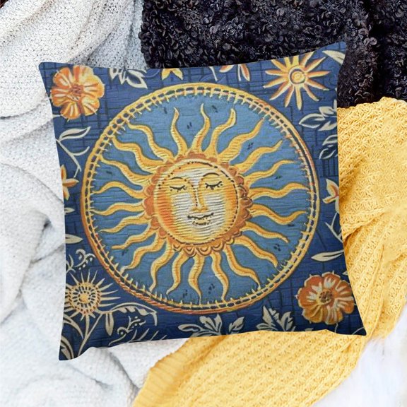 FCXZI Farmhouse Decor Leaves Flowers Home Sofa Couch Linen Throw Pillows Cover Set of 1 - Outdoor Use 18x18in