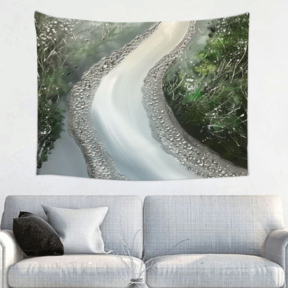 FCXZI Generative Art Tapestry Wall Hanging 100% Polyester Home Decor 40*30in