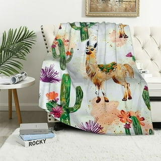 Llama Sherpa Throw