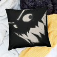 thumbnail image 1 of FCXZI  Happy Halloween Pillow Cover Pumpkin Spider Web Pillow Case Black Throw Cushion Cover Cushion Cases for Home Office Halloween Sofa Bed Decoration  20x20in, 1 of 5