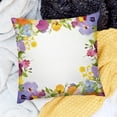 thumbnail image 1 of FCXZI Home Decor Throw Pillow Cover Floral Design Linen Case 20x20in, 1 of 5