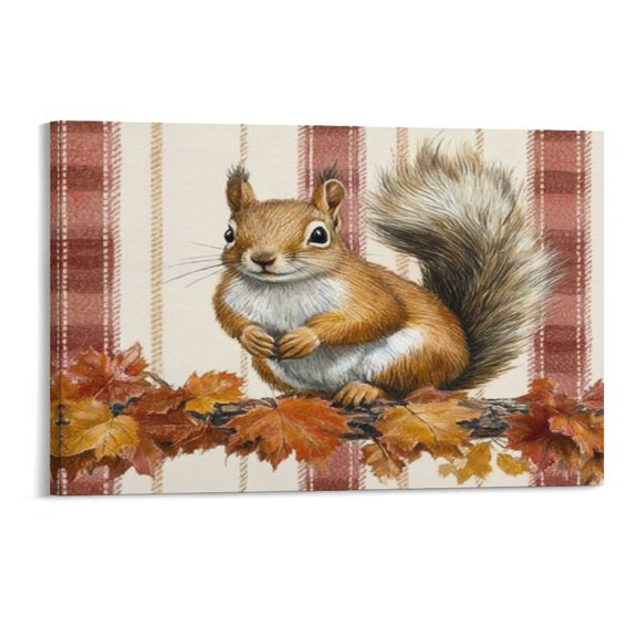 FCXZI Maple Pine Tree  Wall Art, High-definition Printed Frameless Canvas Wall Art, Suitable for Hanging in Bedrooms, Dormitories, and Living Rooms, for Adult and Home Decoration
