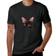 FCXZI Men's TShirt Pink Butterfly Summer Short Sleeve Novelty Fashion