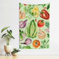 thumbnail image 1 of FCXZI Organic Vegetables Herbs Tapestry Wall Art for Home Decoration 40*60in, 1 of 6