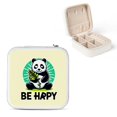 thumbnail image 1 of FCXZI Panda Heart-Shaped Travel Jewelry Box for Valentine’s Day Gifts White, 1 of 5
