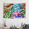 thumbnail image 1 of FCXZI Tropical Leaves Wall Tapestry Art for Bedroom and Living Room 60*40in, 1 of 6