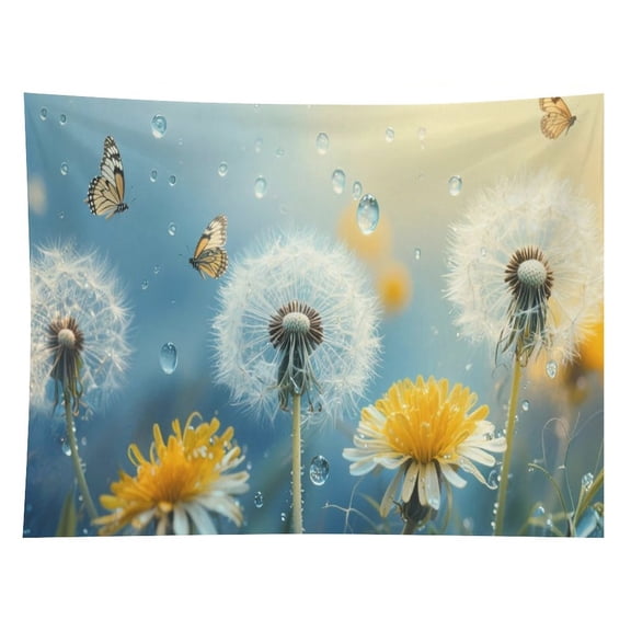FCXZI  after The Rain Tapestry, Polyester Print Wall Hanging Tapesties for Bedroom Dorm  Living Room, Aesthetic Home Decor for Adults And Family