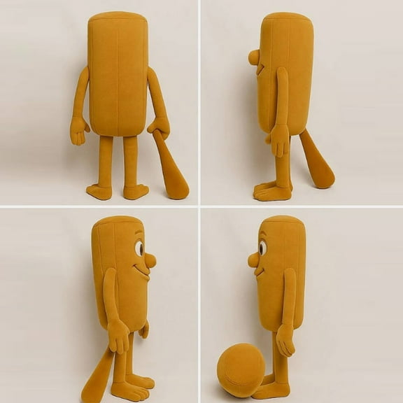 FCZRKD Italian Brainrot AI Tung Tung Tung Sahur Plush Toy, 11.81" Man holding a stick Plushie from Internet Meme Interesting Toys, Birthdays Christmas Graduation Back to School Perfect Gift for Teens