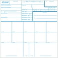 thumbnail image 1 of FD-258 Fingerprint Card - Blue, 10 Pack, 1 of 4