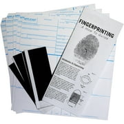FD-258 Fingerprint Kit 5 Cards, Ink, and Directions