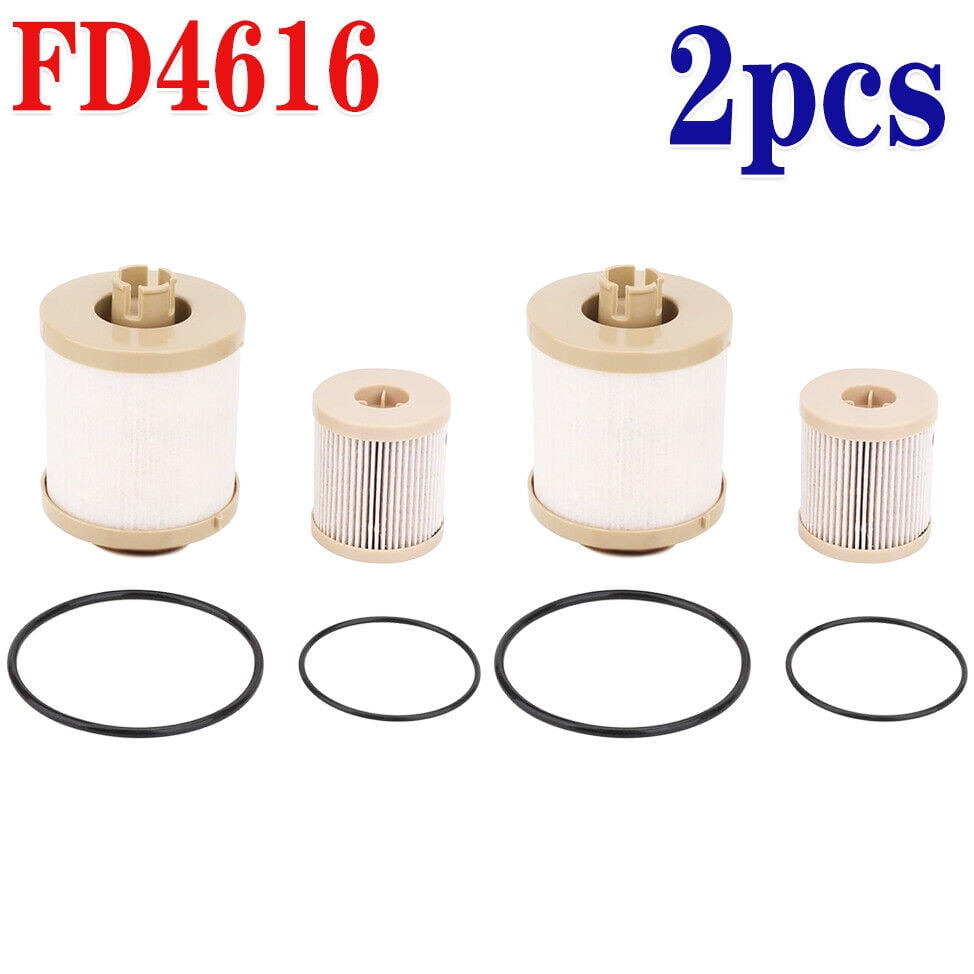 FD4616 Diesel Fuel Filter Kit For 0307 Ford 6.0L Powerstroke (Pack of