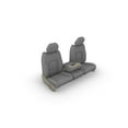 thumbnail image 1 of FD13 2004-2008 Ford F150 Super Crew Front and Back Seat Set. Front 40/20/40 Split Seat and Rear Solid Back 60/40 Split Bottom Bench in Gray Endura, 1 of 4