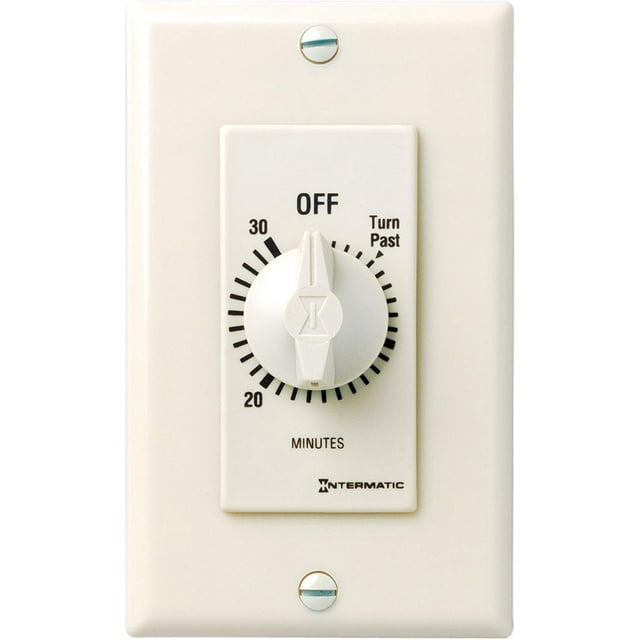 FD30MAC 30Minute SpringLoaded InWall Countdown Timer Switch For Fans